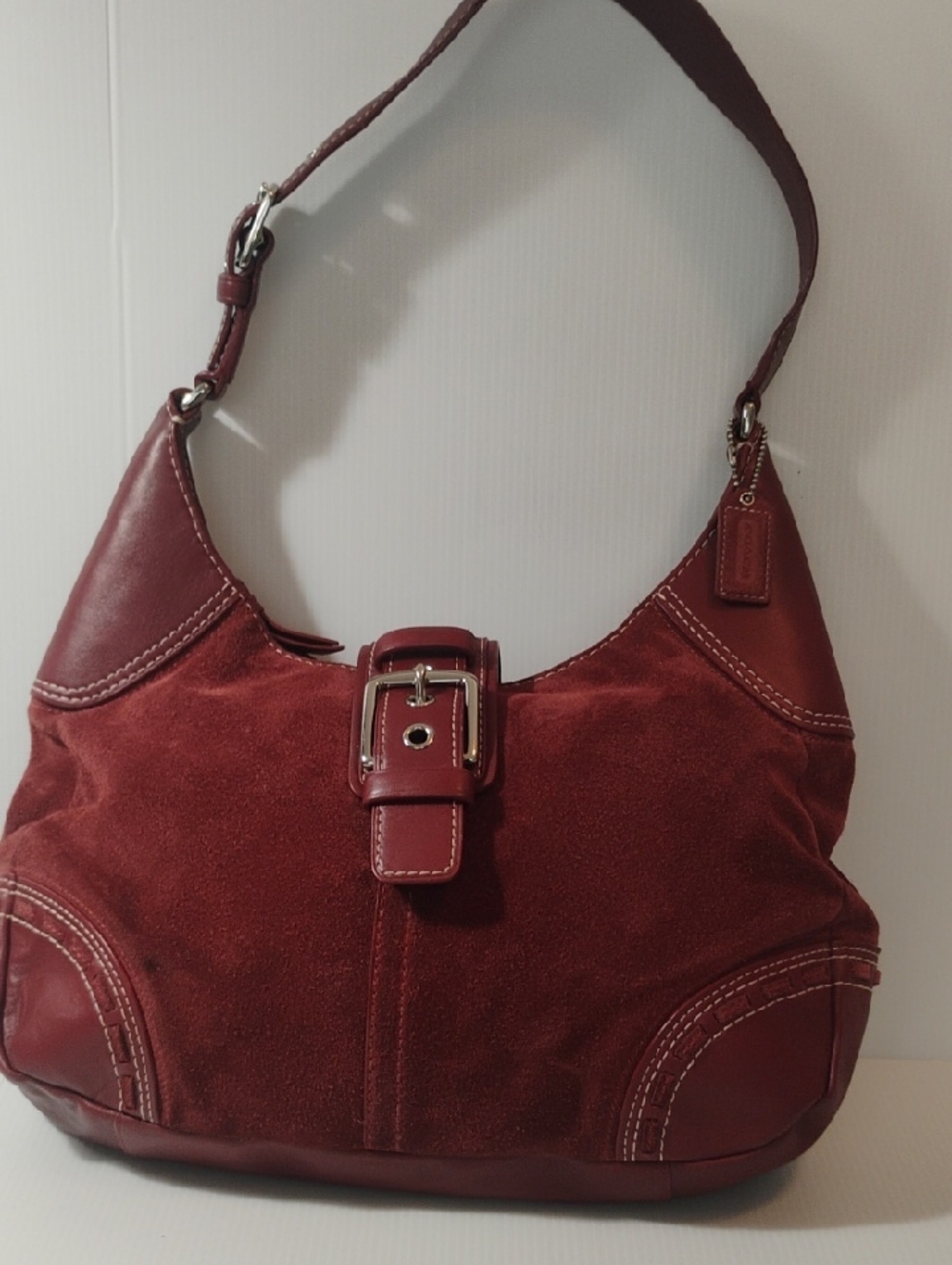 Coach F11206 Hamptons Hobo Shoulder Bag In Excellent Used Condition